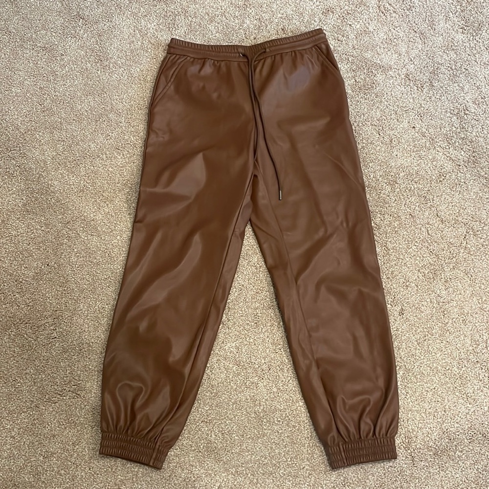 A New Day Leather Jogger